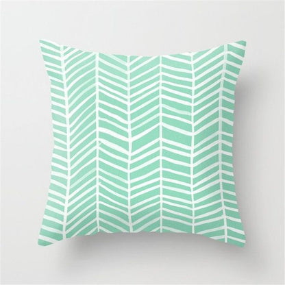 Mint Green Peach Skin Pillowcase Cushion Cushion Pillowcase