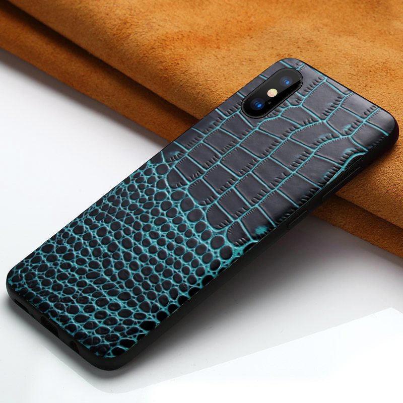 Compatible with Apple , Leather phone case