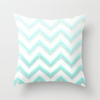 Mint Green Peach Skin Pillowcase Cushion Cushion Pillowcase