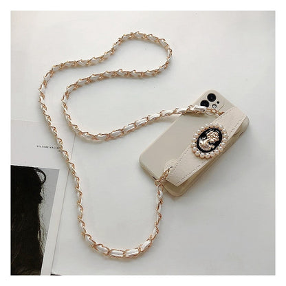 Wrist Strap Crossbody Chain Protective Case For Mobile Phones