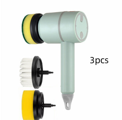 Multifunction Electric Cleaning Brush - Wireless USB Rechargeable, Professional Scrubber for Kitchen, Bath, and More