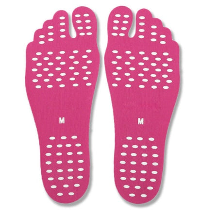 Beach Shoe Invisible Sticker Adhesive Beach Insoles Beach Pads SolesElastic Flexible Pool Barefoot Anti-slip Pads Men Women