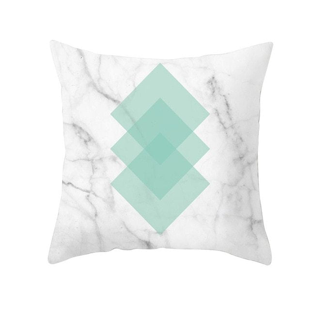 Mint Green Peach Skin Pillowcase Cushion Cushion Pillowcase