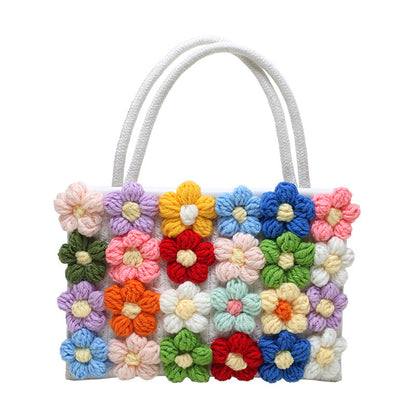 Women's Versatile Embroidered One Shoulder Messenger Bag