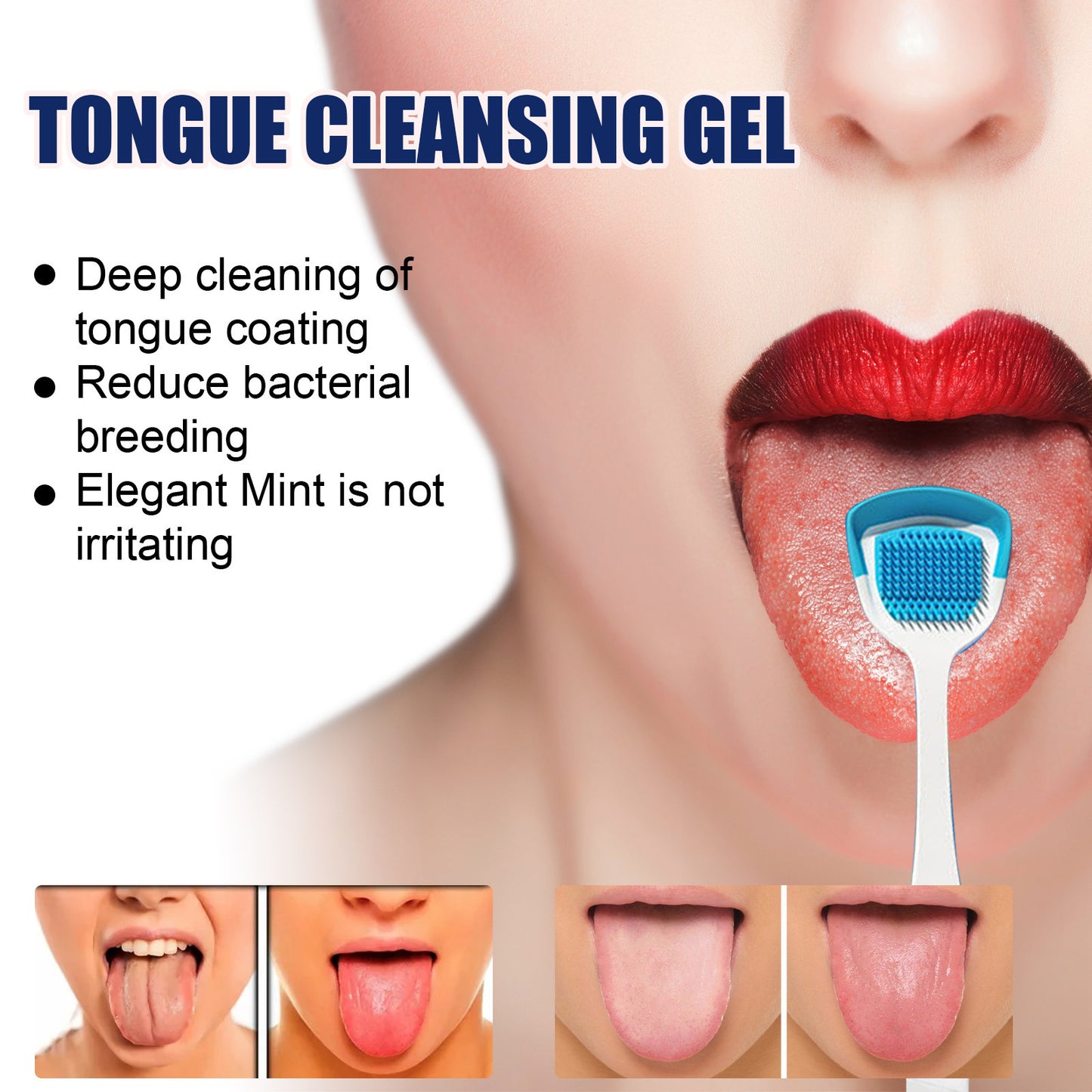 Tongue Cleaning Gel With Brushartifact