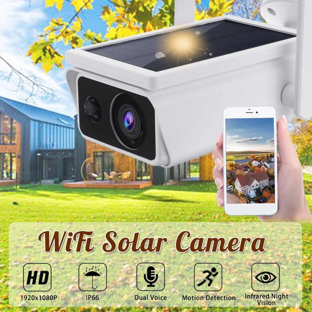 Solar Camera 1080P Waterproof Rainproof