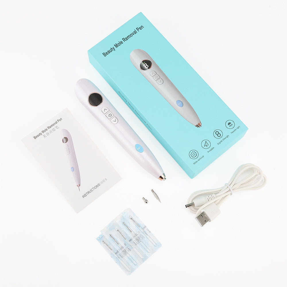 Laser Scan With Dot Nevus Pen Needle