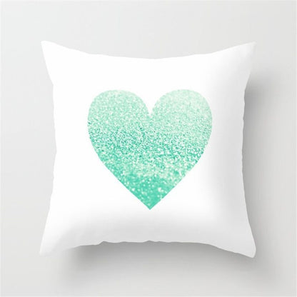 Mint Green Peach Skin Pillowcase Cushion Cushion Pillowcase