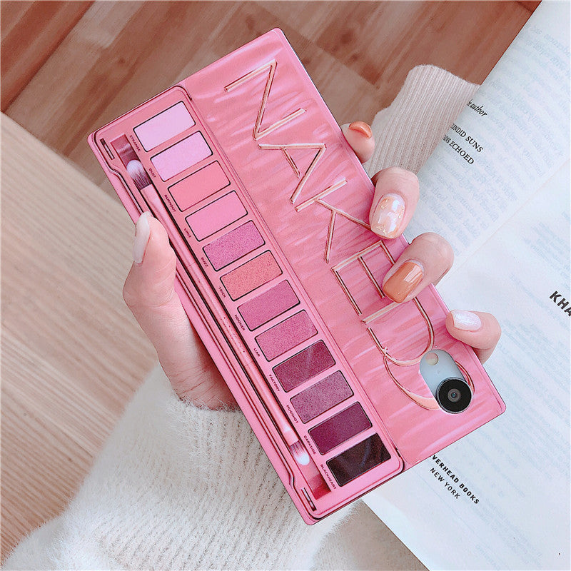 Compatible with Apple, Eye shadow tray for iphone X / XS phone case