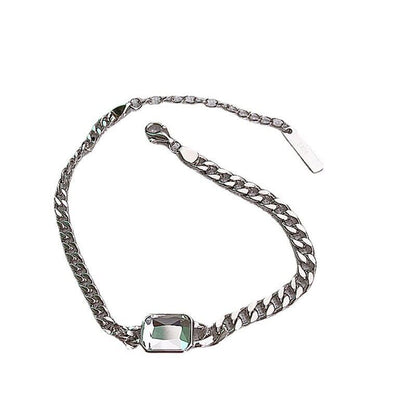 Women's Fashion Chain 925 Silver Bracelet