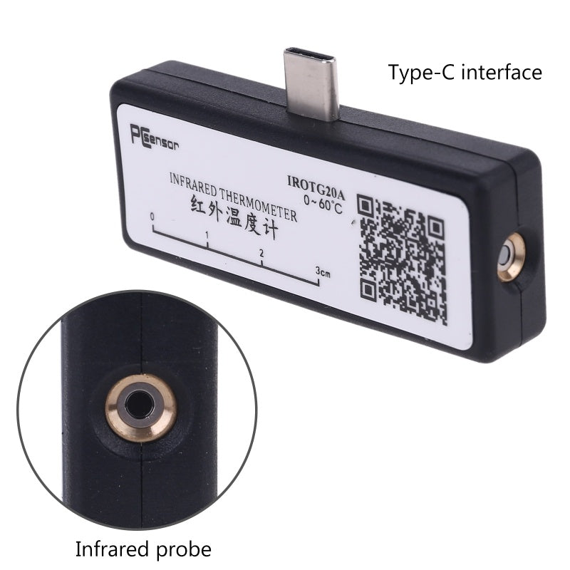 Mini Portable Mobile Phone Infrared Thermometer Thermometer