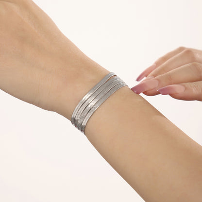 Titanium Steel PVD Vacuum Gold-plated Non-fading Women's Jewelry