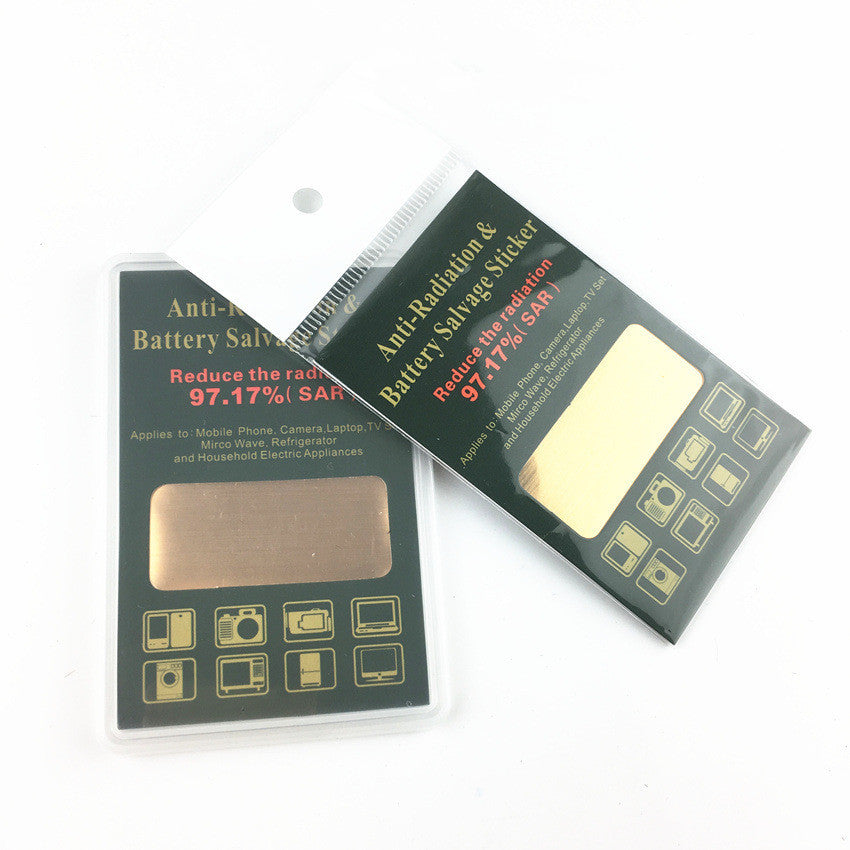 Metal Anti Radiation Mobile Phone Sticker