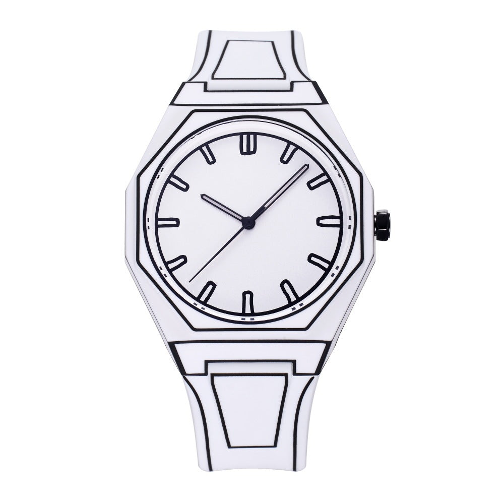 Deep Waterproof Watch Comic Style