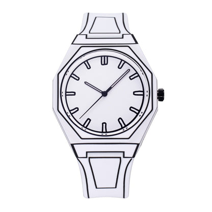 Deep Waterproof Watch Comic Style
