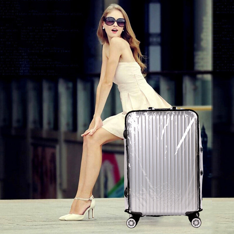 Transparent PVC wear-resistant pull rod case