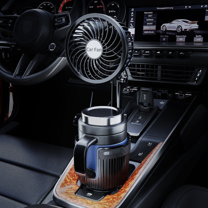 Supplies Car Water Cup Holder Fan