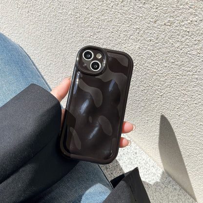 Creative Solid Color Meteorite Phone Case