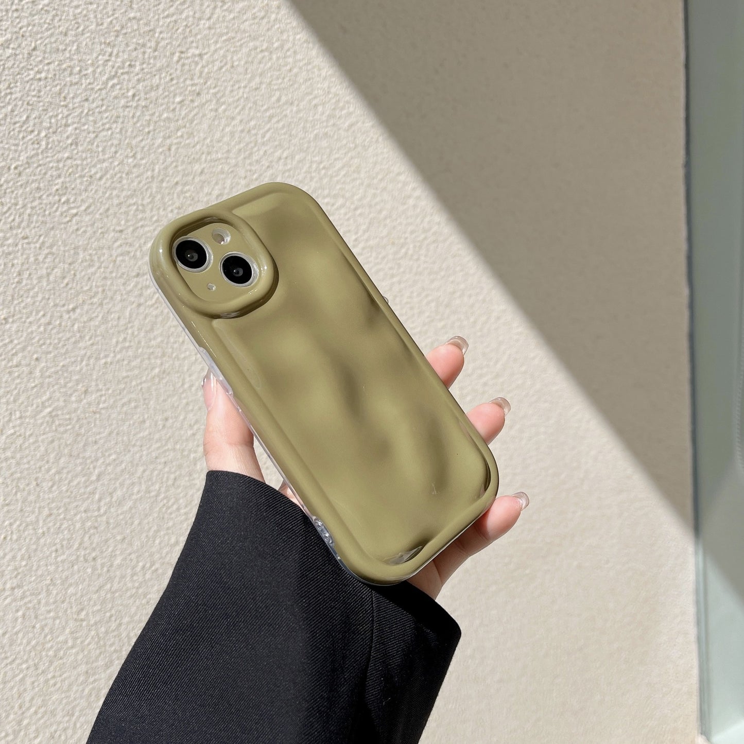 Creative Solid Color Meteorite Phone Case