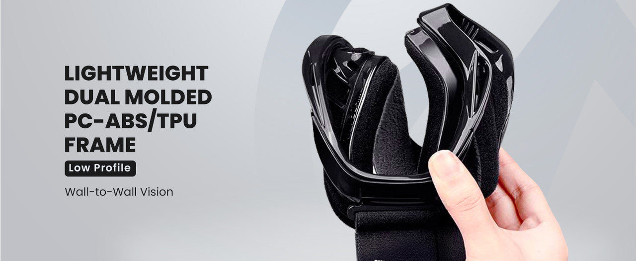 OutdoorMaster OTG Ski Goggles - Over Glasses Ski/Snowboard Goggles for Men, Women & Youth - 100% UV Protection-OM-5