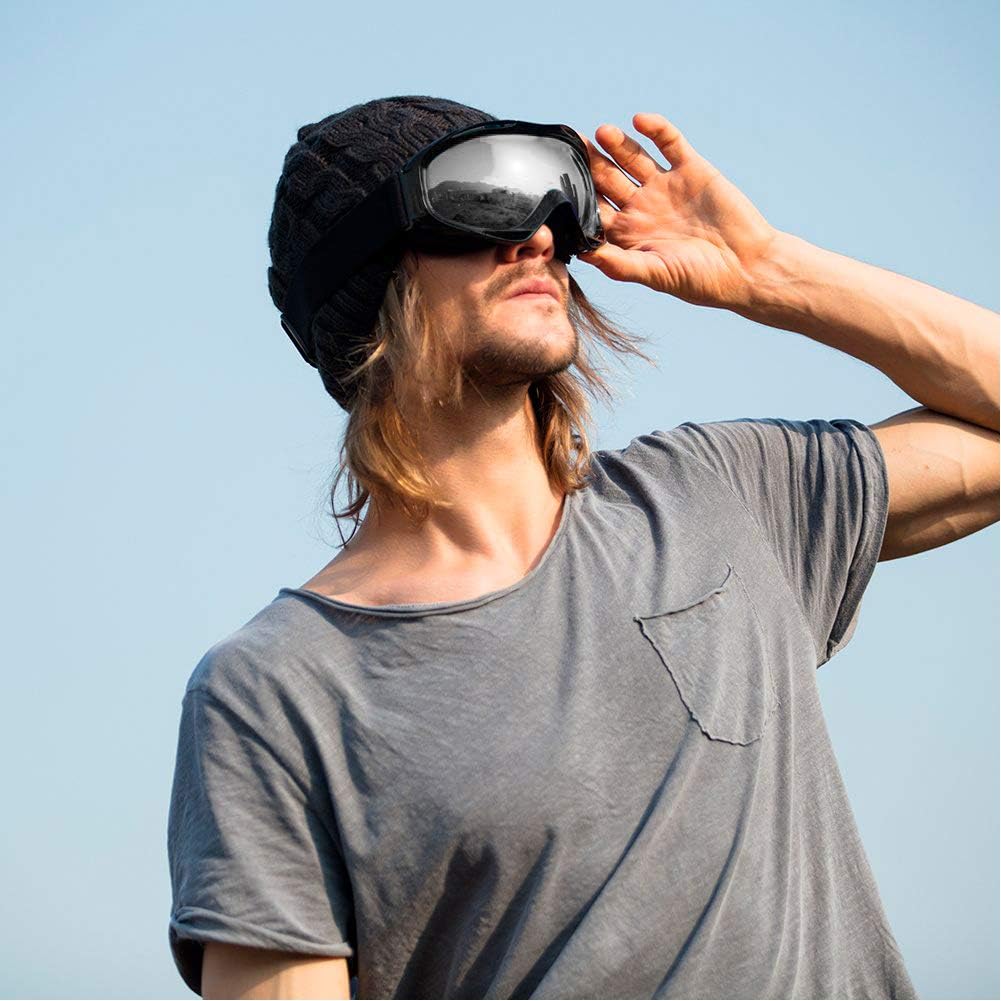 OutdoorMaster OTG Ski Goggles - Over Glasses Ski/Snowboard Goggles for Men, Women & Youth - 100% UV Protection-OM-5