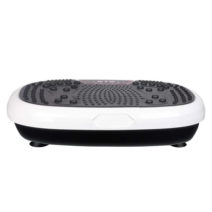 Social Hike White Mini Vibration Plate - Vibrating Exercise Machine Platform