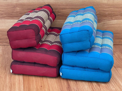 Mothers day gift Meditation Cushion Set RED Medium Size-RED3-Fold Zafu