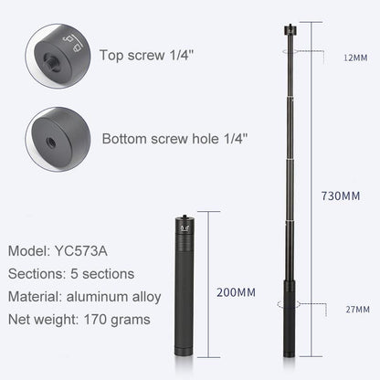 Feiyu G5 / Spg / Wg2 Gimbal Extension Rod for Dji Pocket / Pocket 2 - Stabilizer