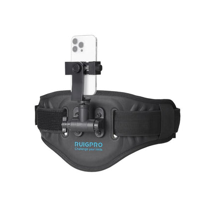Phone Gimbal Stabilizer Waist Belt Strap - With Action Cameras Adapter