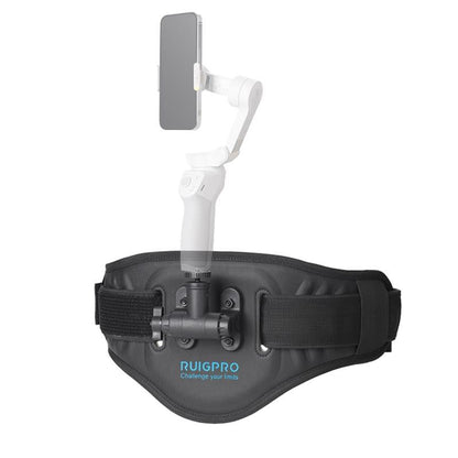 Phone Gimbal Stabilizer Waist Belt Strap - With Phone Clamp