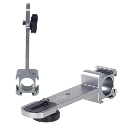 Three-Headed Hot Boot Adapter For Gimbal With Led Mic Mount