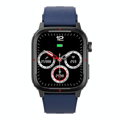 1.7 Inch Tft Hd Screen Smart Watch Support Bluetooth Calling / Blood Pressure Monitoring - Blue