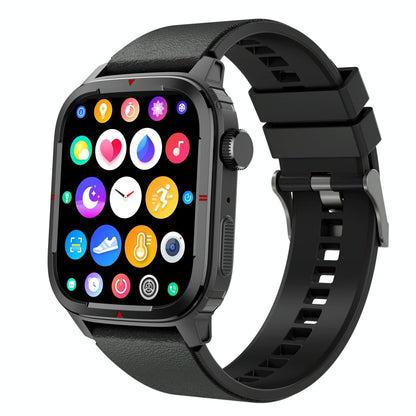 1.7 Inch Tft Hd Screen Smart Watch Support Bluetooth Calling / Blood Pressure Monitoring - Blue