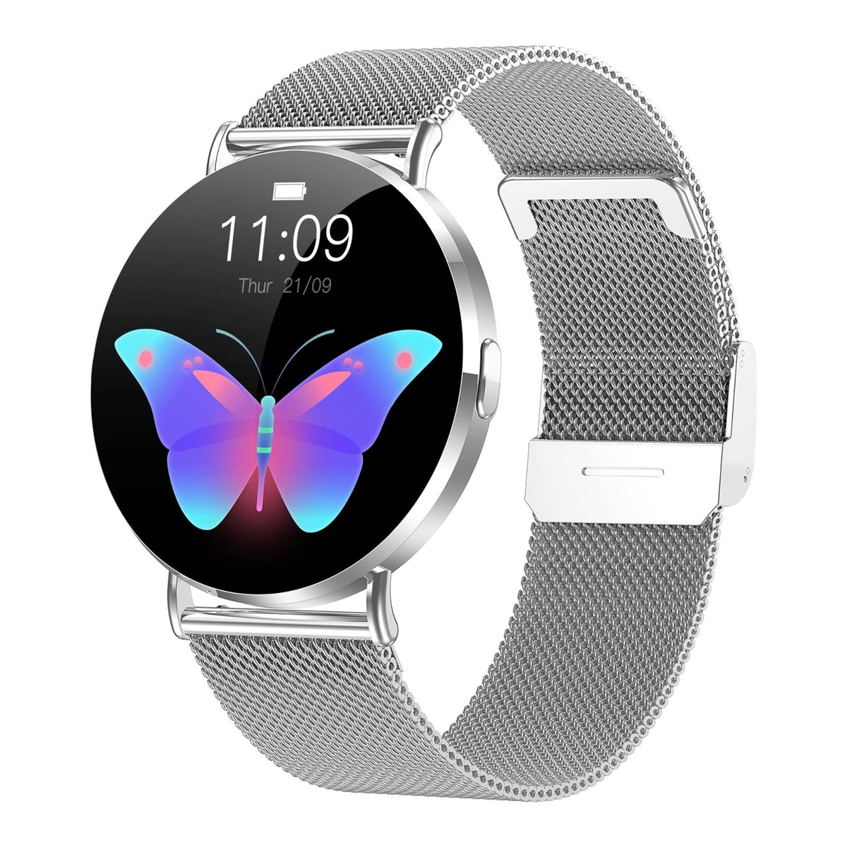 1.32 Inch Colour Screen Smart Watch With Bluetooth Call & Health Monitoring - Gold