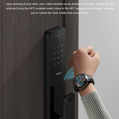 1.53 Inch Ips Screen 2 In 1 Bluetooth Earphone Smart Watch - Black