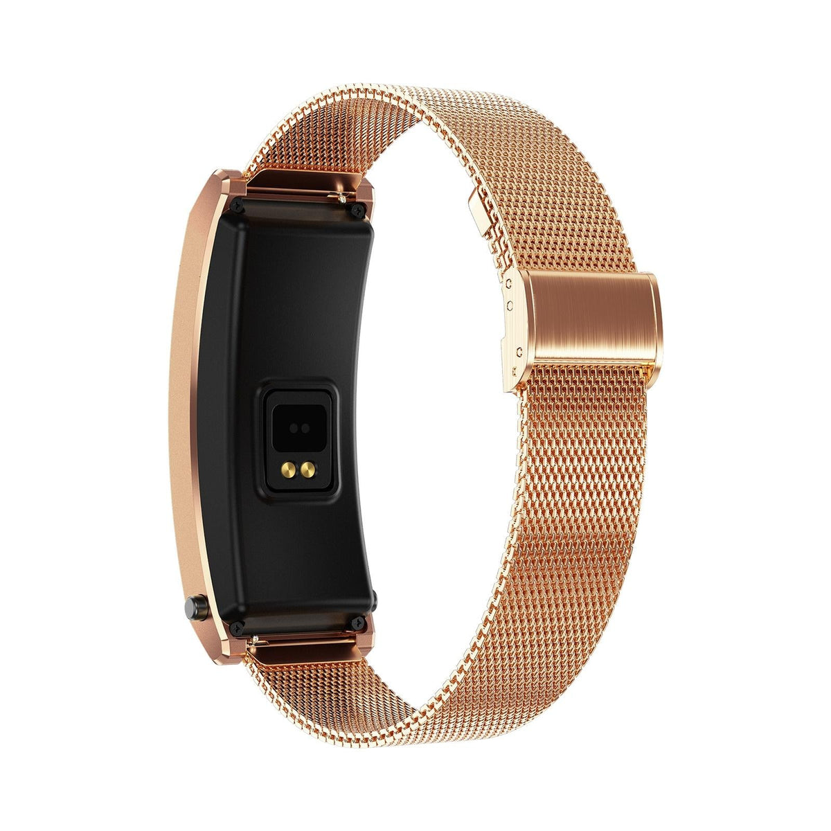 Smart Bracelet With Sleep And Oxygen Monitoring - Tft Display - Black