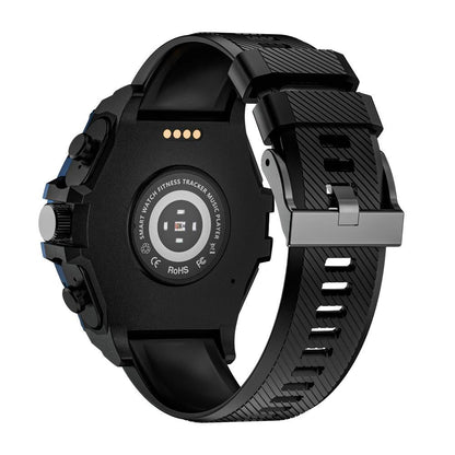 1.53 Inch Ip67 Bt5.0 Sport Smart Watch With Earbuds Support Bluetooth Call / Sleep / Blood Oxygen / Heart Rate / Blood Pressure Health Monitor - Black