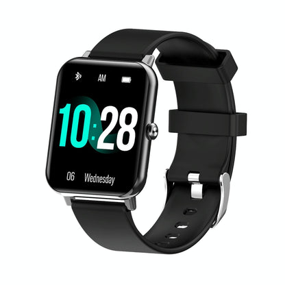 1.69 Inch Tft Screen Ip67 Waterproof Smart Watch Support Body Temperature Monitoring / Sleep Monitoring / Heart Rate Monitoring / Incoming Call Reminder - Black