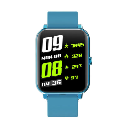 1.69 Inch Tft Screen Ip67 Waterproof Smart Watch Support Body Temperature Monitoring / Sleep Monitoring / Heart Rate Monitoring / Incoming Call Reminder - Black