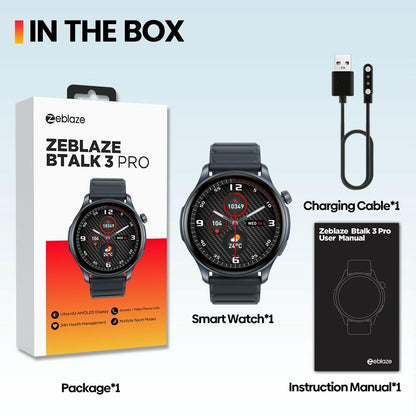 1.43 Inch Bt5.2 Fitness Smart Watch With Health Monitor - Space Gray