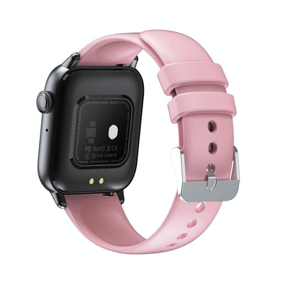 1.83 Inch Bt5.2 Smart Sport Watch Support Sleep / Heart Rate / Blood Oxygen / Temperature / Blood Pressure Health Monitor - Black + White