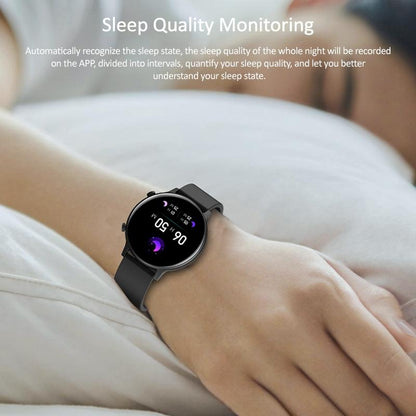 1.32 Inch Waterproof Smart Watch With Bluetooth Calling & Sleep Monitoring - Black