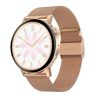 Smart Steel Watch With Colour Screen - Black