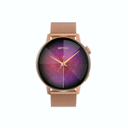 Smart Steel Watch With Colour Screen - Black