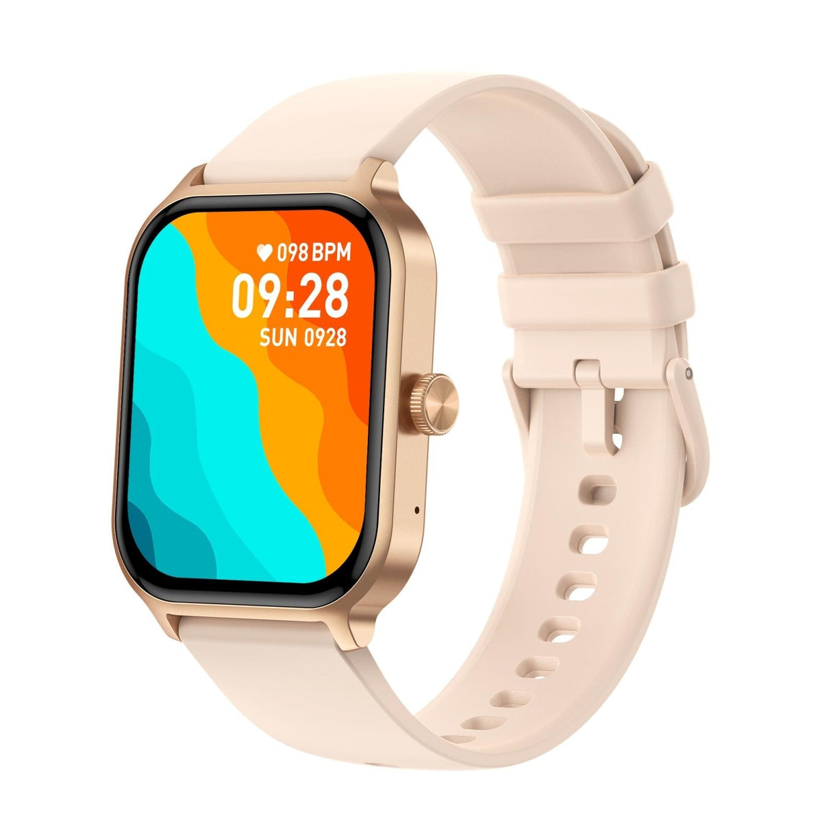 1.93 Inch Colour Screen Smart Watch Support Bluetooth Call / Health Monitoring - Black