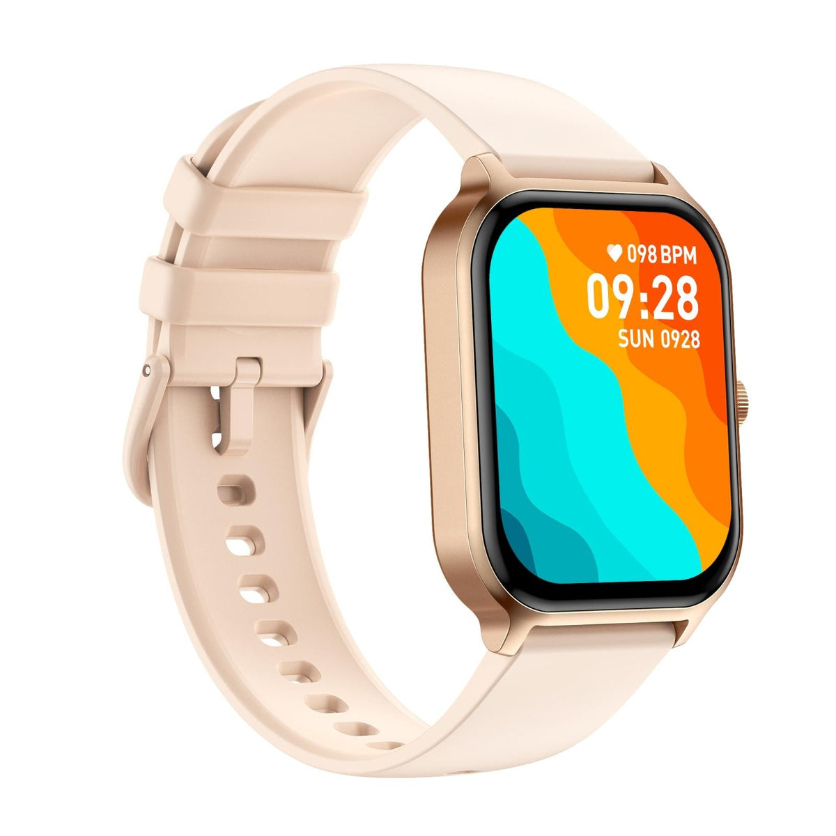 1.93 Inch Colour Screen Smart Watch Support Bluetooth Call / Health Monitoring - Black