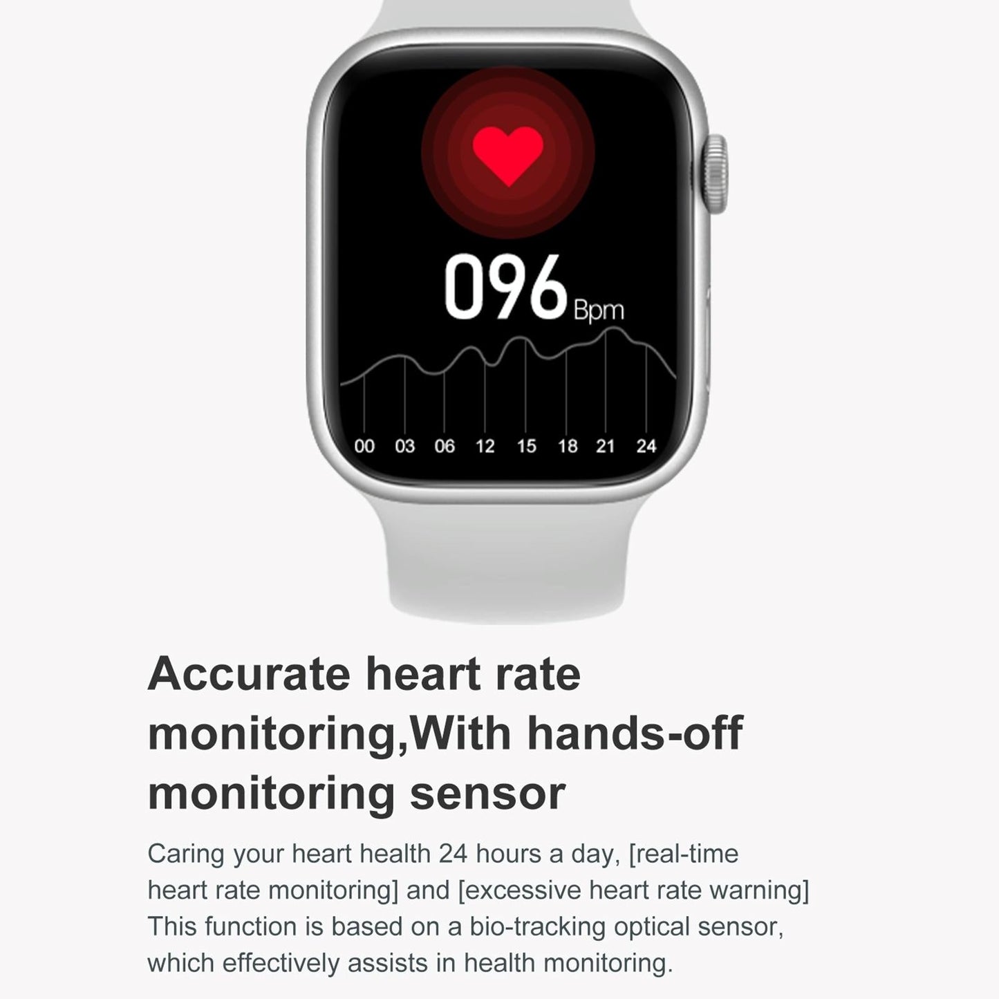 1.9 Inch Tft Screen Smart Watch Support Bluetooth Call / Menstrual Cycle Reminder - Grey