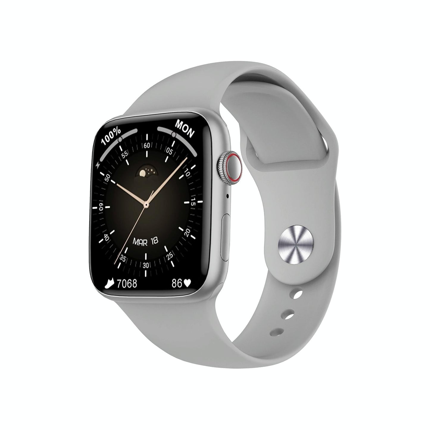 1.9 Inch Tft Screen Smart Watch Support Bluetooth Call / Menstrual Cycle Reminder - Grey