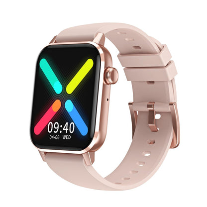 1.69 Inch Multifunctional Heart Rate Smart Watch - Black