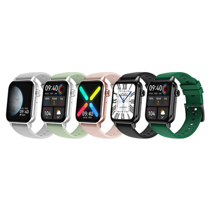 1.69 Inch Multifunctional Heart Rate Smart Watch - Black